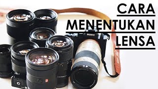 TIPS MEMILIH LENSA KAMERA  How To Choose Lenses  Bahasa Indonesia [upl. by Atinor]