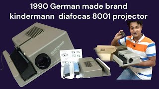 kindermann dia projector 8001 Diafocus made in Germany about in hindi price 8000 [upl. by Nayrda672]