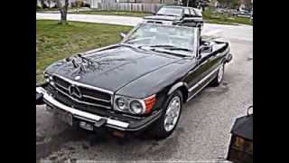 Review Mercedes 380SL Roadster  1982 [upl. by Tifanie545]