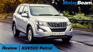 Mahindra XUV500 Petrol Review  4500 RPM Redline 😱  MotorBeam [upl. by Euqinobe]