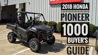 2018 Honda Pioneer 1000 Model Lineup Explained  Differences  UTV  Side by Side Buyers Guide [upl. by Okajima344]