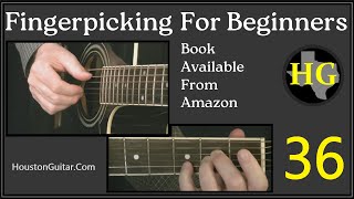 Fingerpicking For Beginners 36  Ex 72 73 amp 74 [upl. by Aihsitan50]