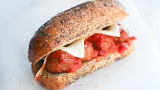 Subway Meatball Marinara Sub Copycat Recipe [upl. by Urita]