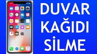 İphone Duvar Kağıdı Silme Nasıl Yapılır [upl. by Mcknight694]