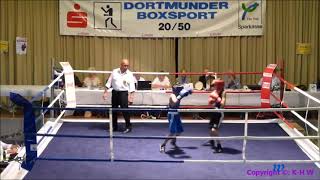 Boxen  M Mangold BC Simmern vs A Amkhadow SV Brackwede  11102014 [upl. by Lamiv]