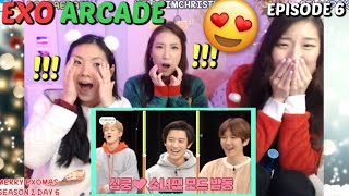 EXO ARCADE  LAST EPISODE Episode 6  WHISPER CHALLENGE SISTERS REACTION  EXOMAS SEASON 2 DAY 6 ⭐ [upl. by Seyler]