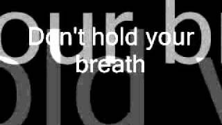 Nicole Scherzinger  Dont Hold Your Breath Lyrics [upl. by Bullough]