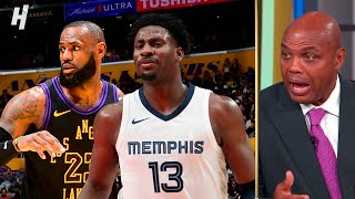 Inside the NBA reacts to Grizzlies vs Lakers Highlights [upl. by Nylknarf]