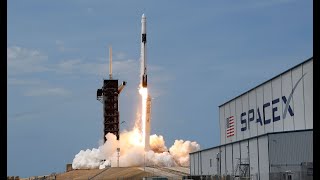 SpaceX Nasa launch live stream first operational commercial crew mission to space station [upl. by Jervis581]