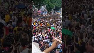 Traslacion 2024 the coming nuestra señora de peñafrancia viva LA virgen [upl. by Anneehs]