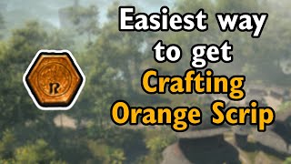 Easiest Way to get Orange Crafting Scrip in FF14 Dawntrail [upl. by Aney]