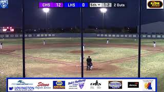 Lovington Baseball vs Clovis [upl. by Judson]