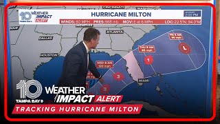 Tropical update Hurricane Milton  3 pm Sunday [upl. by Nnaaihtnyc645]