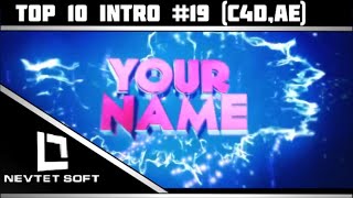 BEST Top 10 Intro Template 19 C4DAEFree Download [upl. by Ansell135]