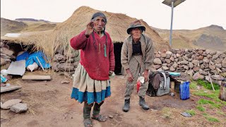 impresiónate A sus 90 Años VIVE SOLA con su Pareja en un inhóspito lugar de los Andes [upl. by Gaven]