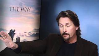 THE WAY  EMILIO ESTEVEZ INTERVIEW [upl. by Ober]