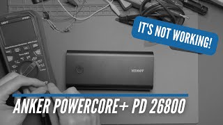 Anker PowerCore PD 26800  Wont Turn On Charge or Discharge [upl. by Nnayrb]