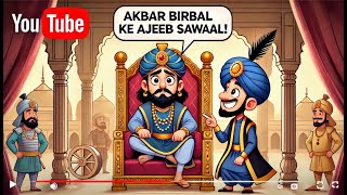 Akbar Birbal ke kisse  Akbar Birbal tales  Hindi kahaniya  interesting story in hindi [upl. by Fontes]