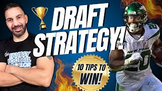 Fantasy Football Draft Strategy 2024 Top 10 Tips to Dominate [upl. by Eisdnil]