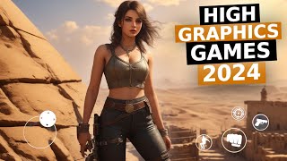 Top 10 New High Graphics Games for Android amp iOS 2024  Upcoming Games 2024 [upl. by Badr]