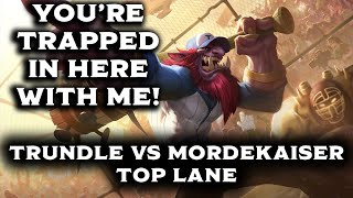 Im Not Trapped in Here with You  Trundle vs Mordekaiser Top  League of Legends patch 141 [upl. by Lyn823]