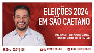 Eleições 2024 em São Caetano  Fabio Palacio Podemos [upl. by Nadabas]