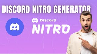 Discord Nitro Generator [upl. by Kowal]