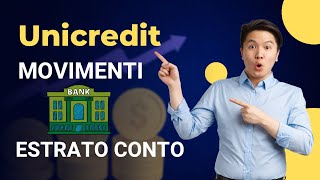 Estratto Conto Unicredit Banca  Movimenti Banca Unicredit  Mehar Waheed Official [upl. by Yrolg83]