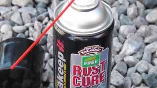 Rust Cure In A Spray Can Protection [upl. by Oicnedif]