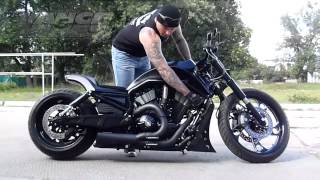 Harley Davidson Night Rod Custom quotThe Firstquot [upl. by Einoj]