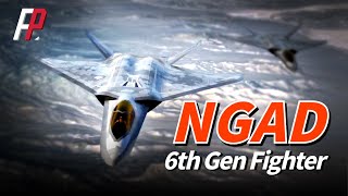 NGADThe USAir Force 6th Gen Fighter Jet Is BiddingNorthrop Grumman Shows The FullScale Model [upl. by Clemente]