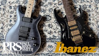 Ibanez PIA vs PRS CE DW [upl. by Eriam]