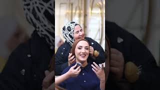 ŞAHADET HANIMIN TÜRBAN ÇALIŞMASI keşfet wedding dugun [upl. by Edholm680]