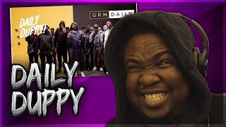 Headie One  Daily Duppy  GRM Daily REACTION [upl. by Eirallam75]