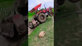 mahendra yuvo 50 hp tractor power💪shorts farming tractor [upl. by Elidad]