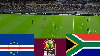 Cape Verde vs South Africa 2024 CAF Africa Cup Penalty shootout  Video game simulation PES 2021 [upl. by Ailati]