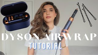 DYSON AIRWRAP TUTORIAL  BIG BLOW DRY CURLS [upl. by Winthrop26]