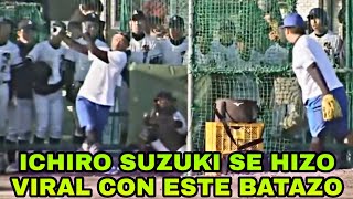 ICHIRO SUZUKI se HIZO VIRAL con este BATAZO [upl. by Anaitsirhc]