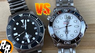 Tudor Pelagos VS Omega Seamaster Diver 300 [upl. by Simetra]