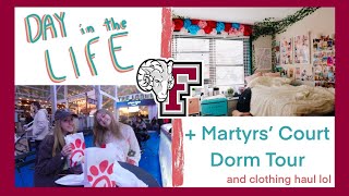 DAY IN THE LIFE VLOG COLLEGE EDITION  Fordham University Dorm Tour [upl. by Notnats]