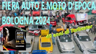 Fiera di Bologna auto e moto depoca 2024  ultima parte di 3 [upl. by Lief]