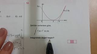 Karekök YKSLYSMatematik İNTEGRAL Test 19 Anlatımlı Çözümleri [upl. by Hedva]