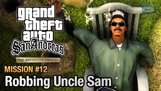 Gta San Mission 12 Robbing Uncle Sam [upl. by Eerrahs]