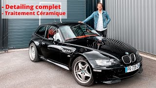 Restauration Z3M Detailing complet et traitement Céramique Ça brille [upl. by Yttig165]