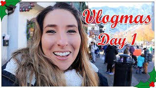 Visiting a MAGICAL CHRISTMAS TOWN  Leavenworth Vlogmas Day 1 [upl. by Redmer]