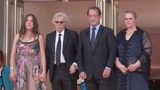 Izia Higelin Jacques Doillon Vincent Lindon and more on the red carpet in Cannes [upl. by Rekyr]