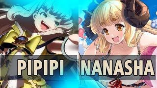 GBVSR🔥Pipipi Cagliostro Vs Nanasha Anila🔥 High Level Gameplay [upl. by Oidale]