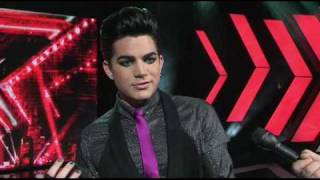 Chaos Tube Adam Lambert  X Factor Finland press [upl. by Pineda]