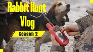 Ep1 Early Season Run Rabbit hunting Vlog Season 2 [upl. by Baggs]