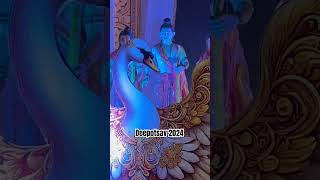 Deepotsav 2024 ayodhya song bhaktisong love music ytshorts foryou [upl. by Haimorej]